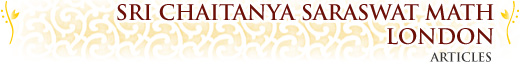 Sri Chiatanya Saraswat Math London